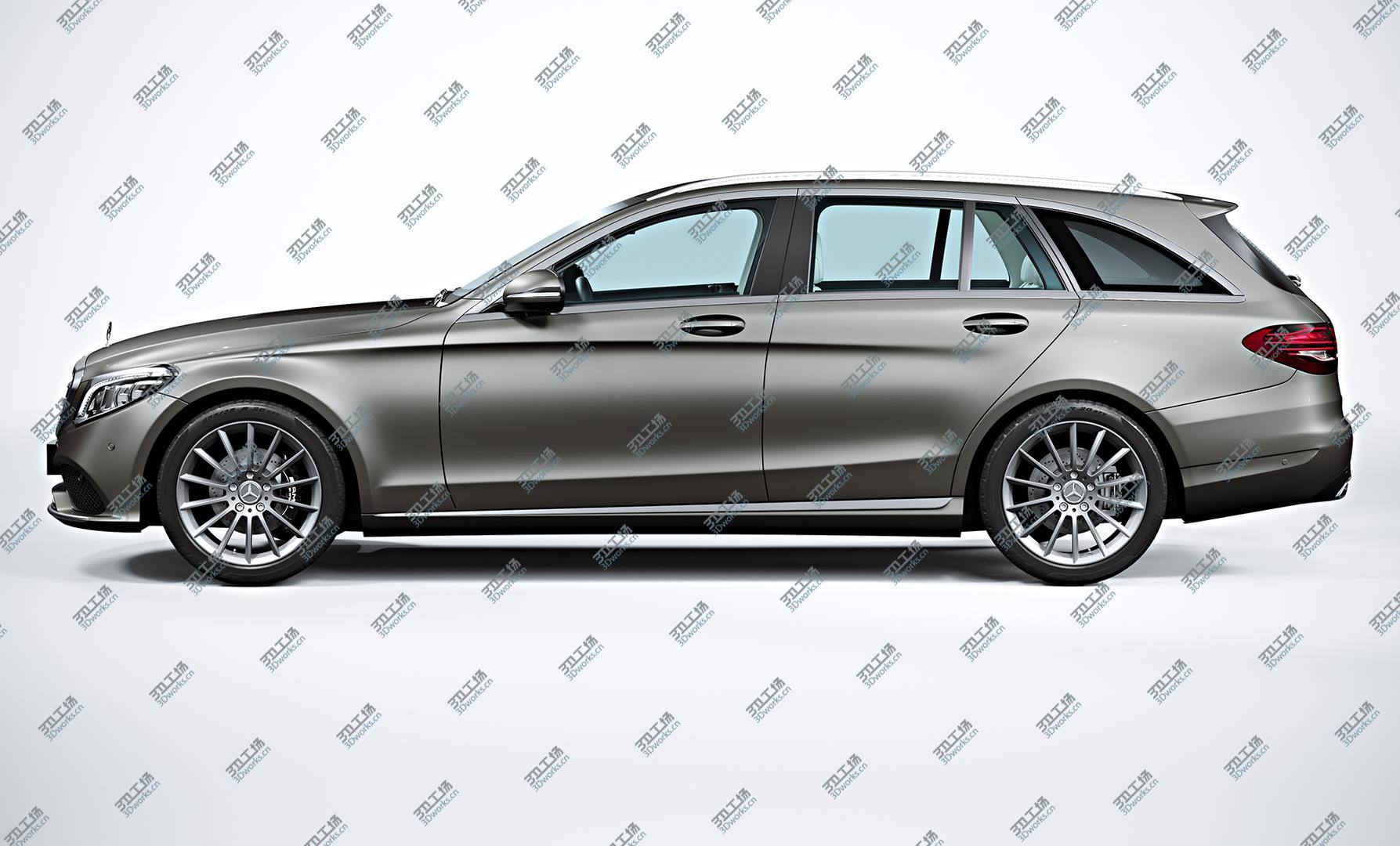 images/goods_img/202104092/2019 Mercedes-Benz C-Class Estate 3D model/4.jpg